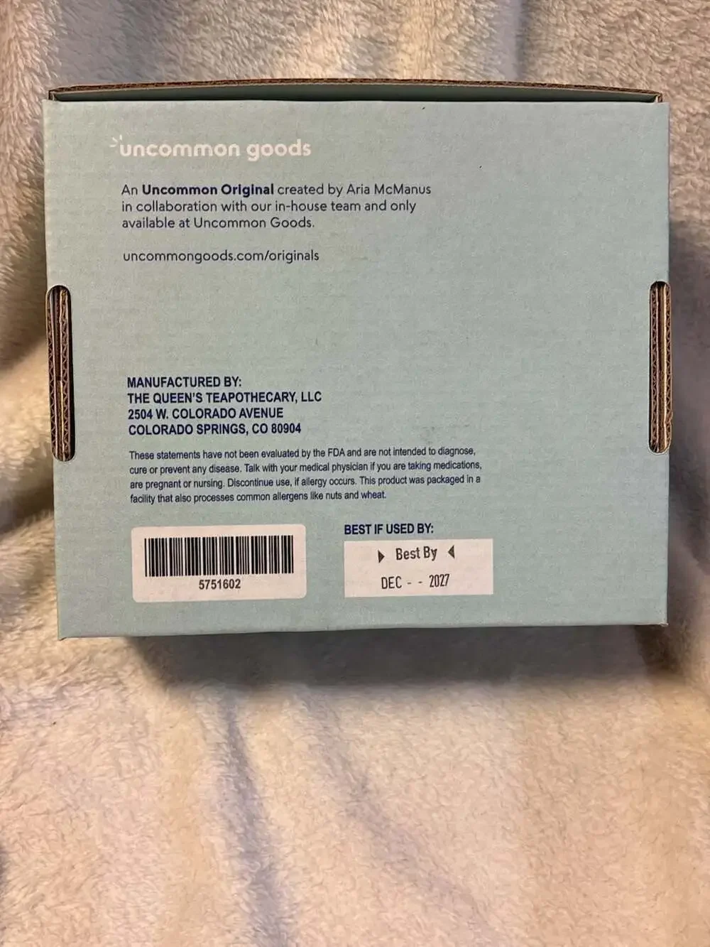 Uncommon Goods A Tea for Every Situation Organic Tea Gift Set